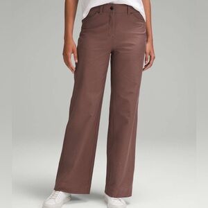 Lululemon Brown Wide-Leg Pants